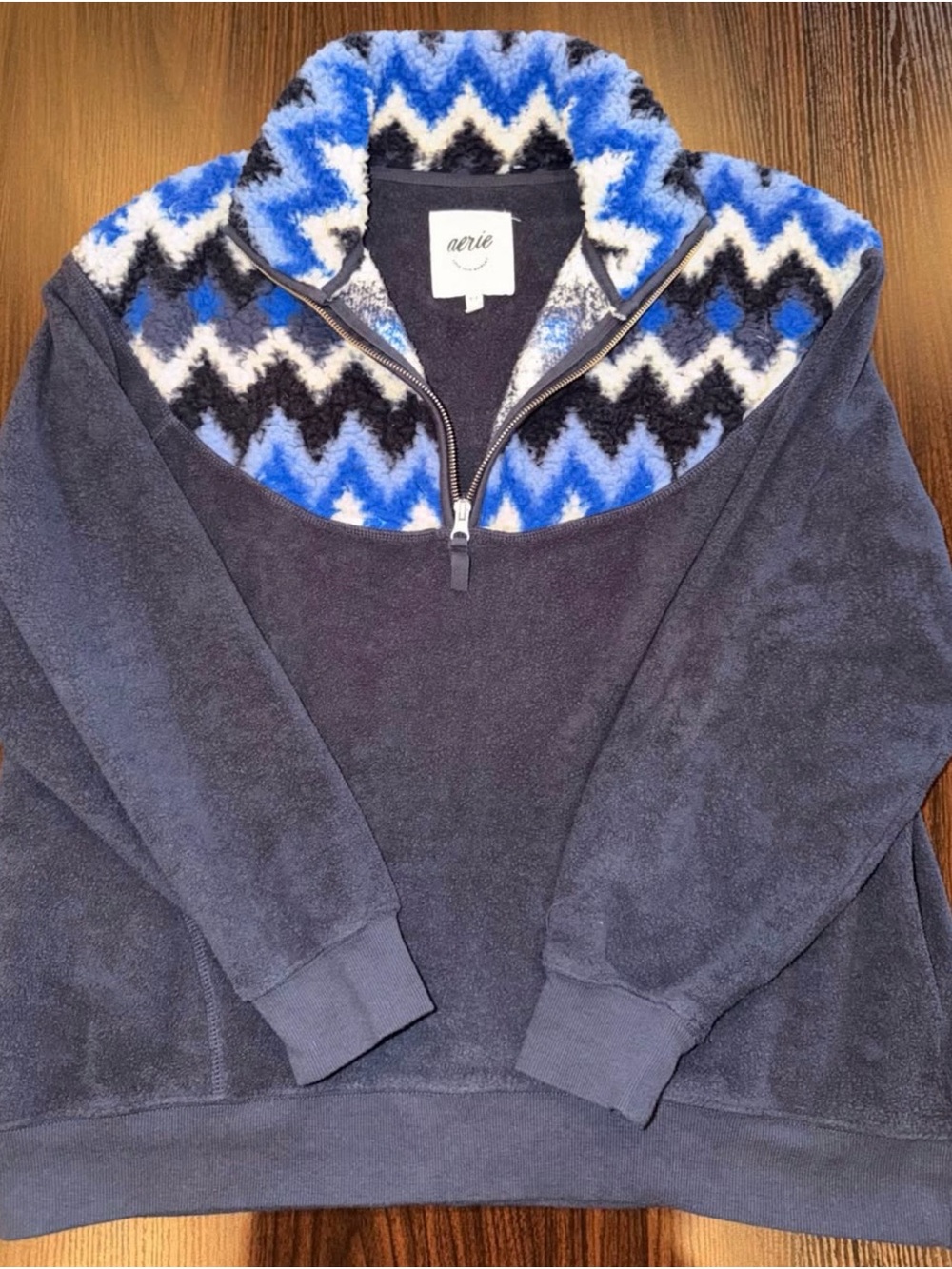 aerie Fleece 1/4 Zip-Up